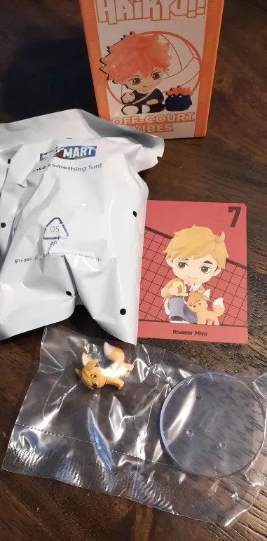 POP MART Haikyu!! Off-court Vibes Series – Atsumu Miya – Open Box Sealed Package
