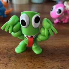 ✨ Lot of 4 Rainbow Friends Mini Figures Green Orange Pink Blue Roblox