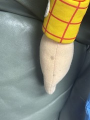 Vintage Toy Story Lifesize Woody Giant 2.5 Ft. Plush RARE PIXAR Mattel Disney