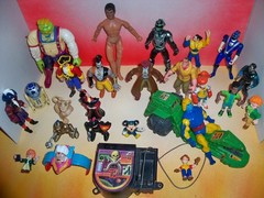 Vintage 1980’s and Up Figure Lot. MOTU Bravestarr Pirates Mego Super Powers Look