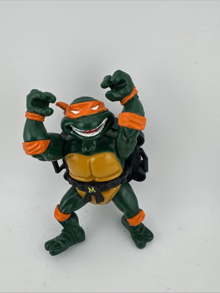 VTG 1991 TMNT Teenage Mutant Ninja Turtles Talkin’ Michaelangelo Playmates Loose