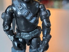 Vintage GI Joe Snake Eyes V2 Complete with File Card 1985 Hasbro