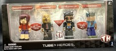Tube Heroes Deluxe Gaming Set 4 Figures Sealed Jazwares VIKKSTAR123 JEROMERSF