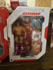 Jakks, And Mattel Ultimate Warrior Wrestling Figure Lot All New & Unopened