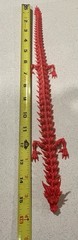 16 Inch Red Dragon 3d Printed