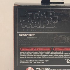 Star Wars Black Series Titanium Snowspeeder Vehicle Figure 17 Hasbro 2015 New