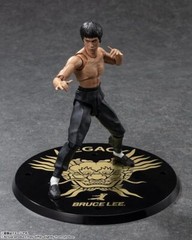 Bandai S.H.Figuarts Bruce Lee Figure LEGACY 50th Anniversary Ver. & Weapon Parts
