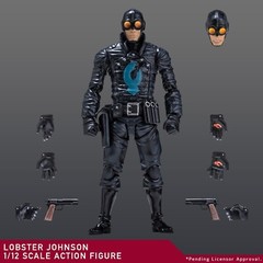 1000toys Hellboy Lobster Johnson 1/12 Scale Action Figure Ships from USA