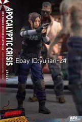 1/12 Brotoys LR006 Doomsday Crisis RPD Police Officer Suit Clay Neil Figure