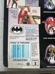 LEGENDS OF BATMAN Ultra Armor Batman MIP MOC 1995 626