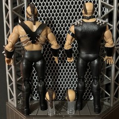 Road Warriors Hawk Animal RSC Ringside Custom Wrestling Figures Legion Of Doom