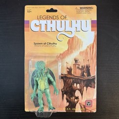 LEGENDS OF CTHULHU SPAWN MINION & EXCLUSIVE COLORING BOOK LOVECRAFT WARPO 2014