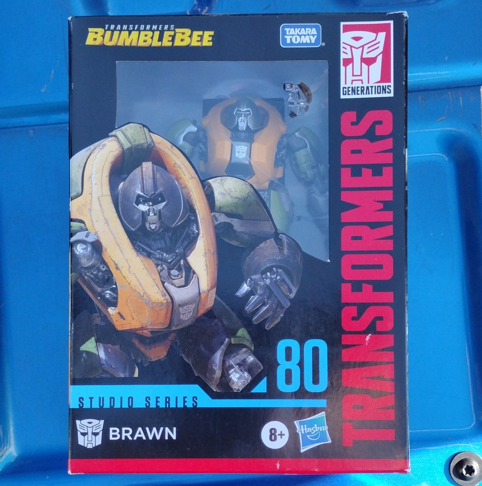 Hasbro Transformers Studio Series 80 Brawn Bumblebee Movie Figure