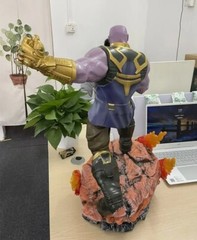 1/4 Superhero Giant Thanos Statue Action Figure Collectible Model Gifts Toy 60cm