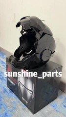 2025 Autoking Iron Man Black MK5 Helmet Wearable Voice-Control Mask Gift