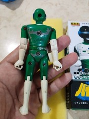 Vintage Bandai Popy Bioman Green 2 Super Sentai Box Reprint