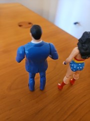 1986 Clark Kent Super Powers Mail Away Super Man Kenner DC Bonus WONDER WOMEN!