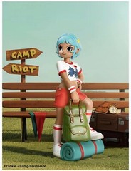 POP MART Peach Riot Rush Hour Series Figure Confirmed: Frankie Camp Counselor