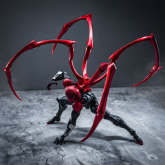 Mess Toys Superior Symbiote Scarlet Spider 1/12 Scale Action Figure Collectible