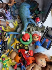Nice Mixed Figures SmallToys Lot/Variety/Cabbage Patch/Dinosaur/Animals And More