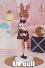 Ufdoll Mini Drink 27cm/10.6In Bjd Doll Dressable Action Figure Designer Toy Gift
