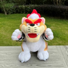 28cm High Quality Super Mario Plush Cat Bowser Koopa Boss Stuffed Toy Soft Doll