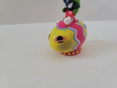 Vintage Looney Tunes PVC Set Warner Bros 1999 EASTER Marvin Martian Bug Bunny