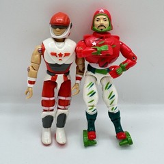 Vintage 1992 The Corps Brickwall 3.75″ Lanard Hat Trick LeMonde Action Figure