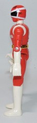 4 Power Ranger Red Blue Silver 1997 4.5″ In Space Action Figure Bandai Gold Belt