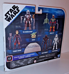 Star Wars Mission Fleet MANDALORIAN 6 Figure Set Grogu, Boba Fett F7761 Sealed