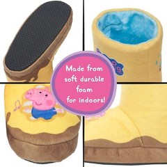 Peppa Pig Muddy Puddle Boots Sings Interactive Wearable Play Dress-up Toy