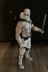 Three Zero G.I. Joe FigZero Storm Shadow 1/6 Scale Figure Displayed Loose