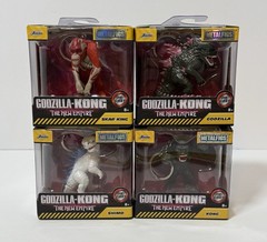 2024 JADA METALFIGS Godzilla x Kong The New Empire Key Chains Set of 4 Skar King