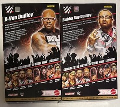 WWE Elite From the Vault Bubba Ray Dudley & D-Von Dudley Ringside Exclusive