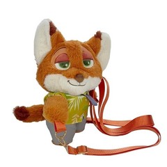 Plush Character Backpack Inspired by Zootopia Judy Nick Cute Kids Gift