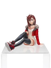 Dandadan Ayase Momo Sitting Pose Anime Figure Room Decor Gift Toy