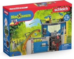Dinosaur Toys Science Playset – 33-Piece Set Research Station with Brachiosau…
