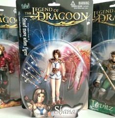 The Legend of Dragoon Action Figure Lot – Sony PlayStation PS1 – HTF RARE