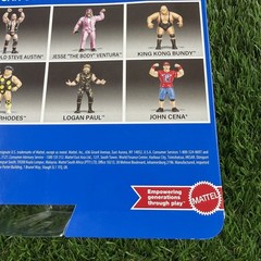 LJN WWE Superstars Series 2 Jesse The Body Ventura Blue Card Variant By Mattel