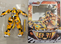 Metal Cardbot W Tachy Transforming Robot Sports Car Korean Action Toy