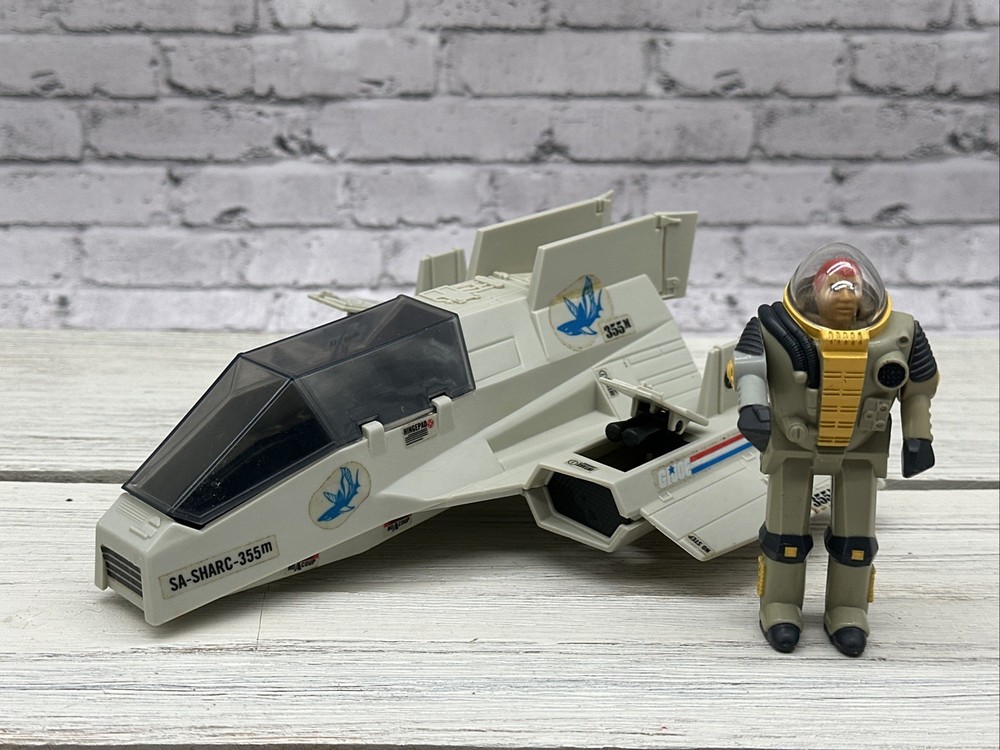 VTG Gi Joe 1984 SHARC Submarine ARAH COMPLETE W/ Deep Six NOT COMPLETE
