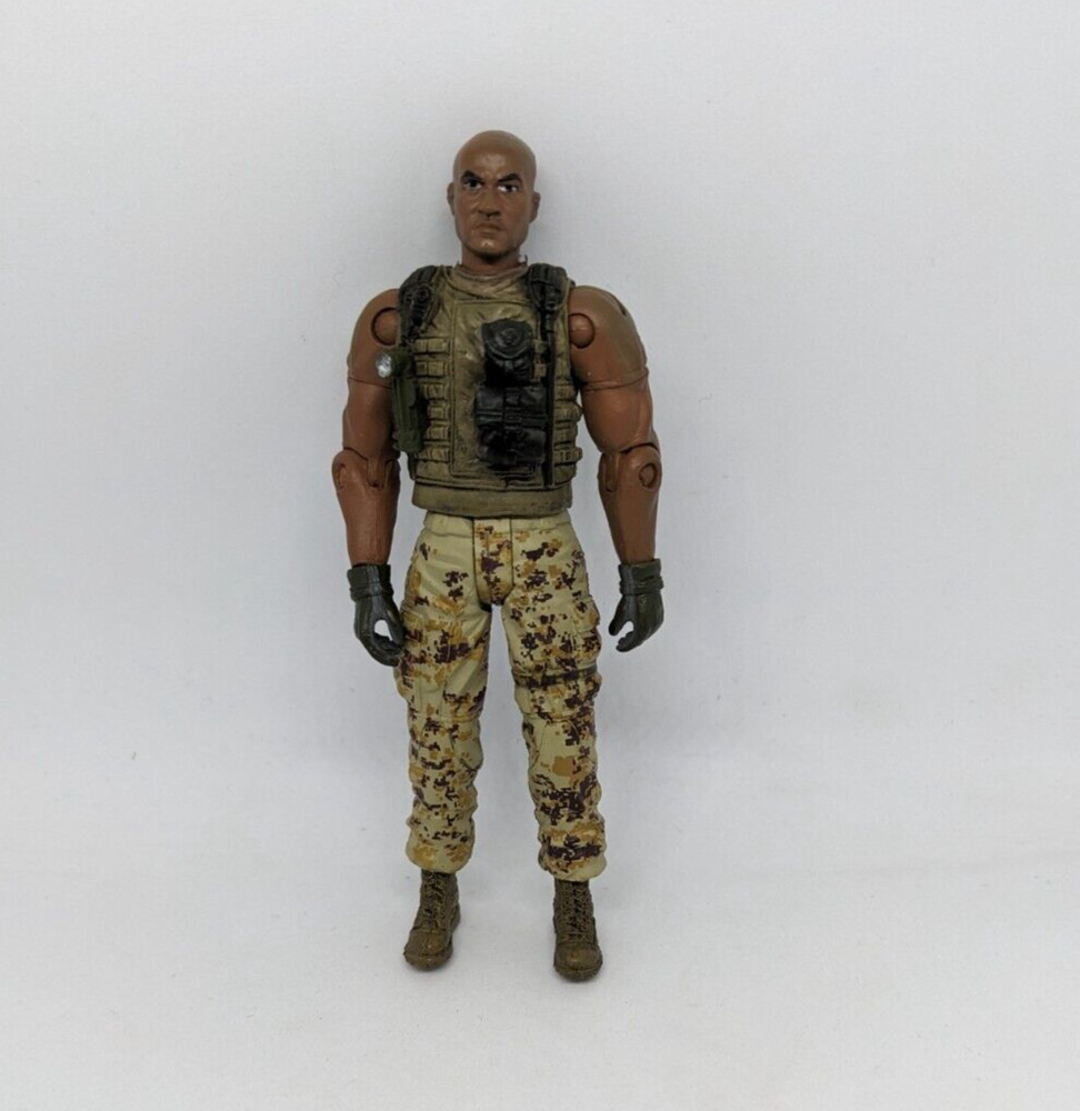 2004 BBI Elite Force USMC Omar Delgado Machine Gunner figure 1/18 G.I. Joe KO