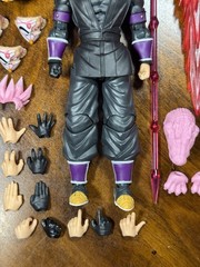 SH Figuarts Dragon Ball Z Kong Studio Goku Black Time Breaker K032 & K033 *RARE*