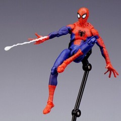Spider-Man: Into the Spider-Verse Action Figure Toys Peter B. Parker Miles Model