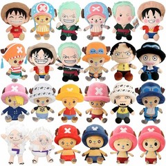 One Piece Chopper Plush Keychain Soft Stuffed Doll 14-30cm Kawaii Anime Toy!