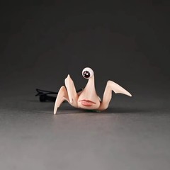 5Pcs Weird Creature PVC Figurines Blind Box Collectible Toy For Home Decoration