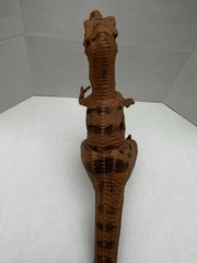 Vintage 1993 Jurassic Park Young T-Rex w/ Dino Damage Wound Piece JP06 Kenner