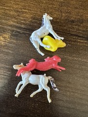 Lot of 21 Pcs miniature toy farm animals PVC VINYL Toy Figures