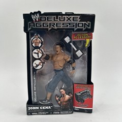 2006 Jakks Pacific WWE Deluxe Aggression John Cena Series 3 Blasting BoomBox CIB