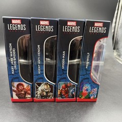Marvel Legends Magic the Gathering SPIDER-MAN 6″ Figure Set of 4 With Cards